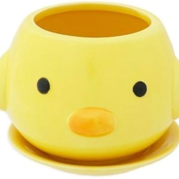 NWT Yellow Duck Planter - Picture 2 of 3